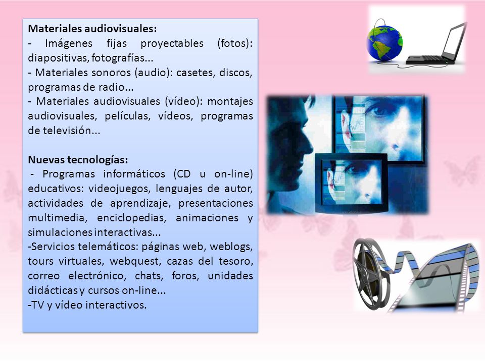 Materiales audiovisuales: