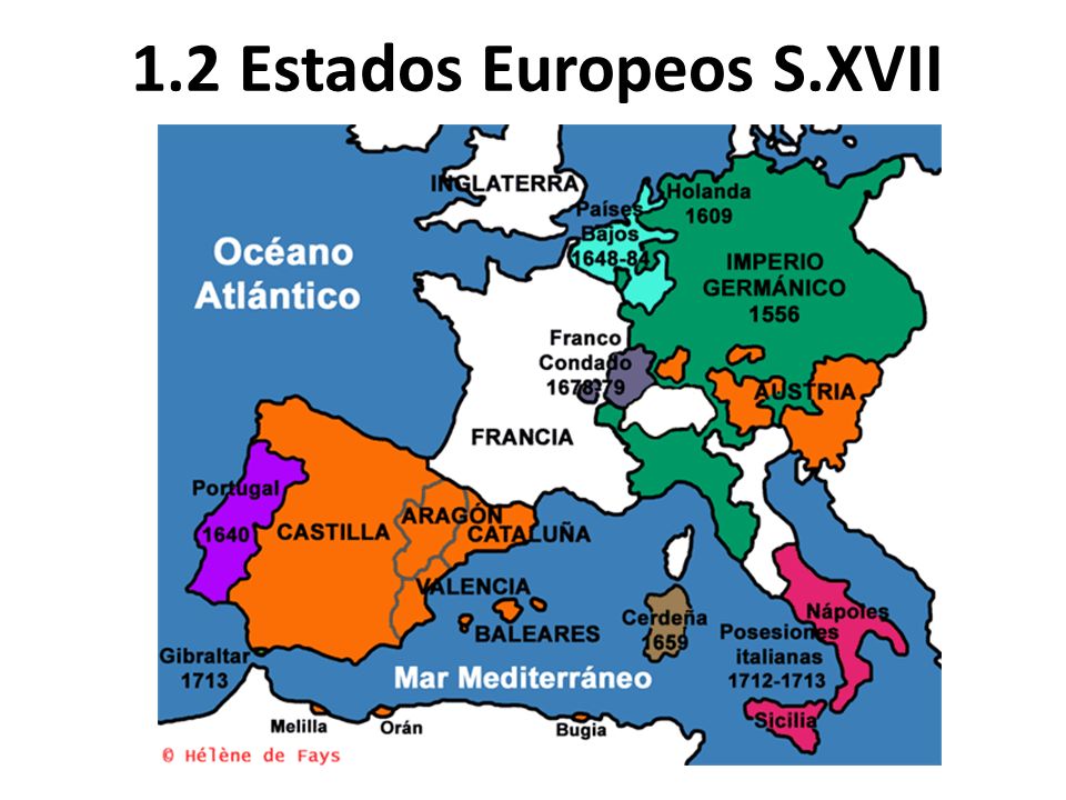 1.2 Estados Europeos S.XVII