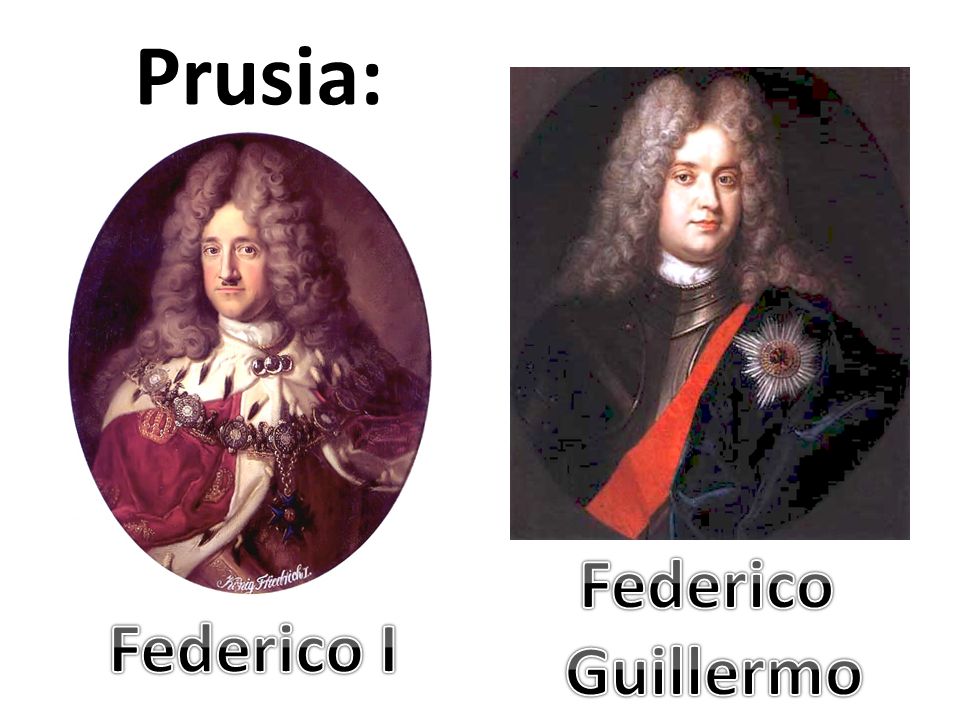 Prusia: Federico Guillermo Federico I