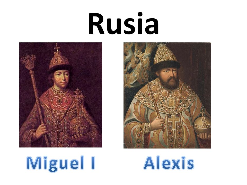Rusia Miguel I Alexis