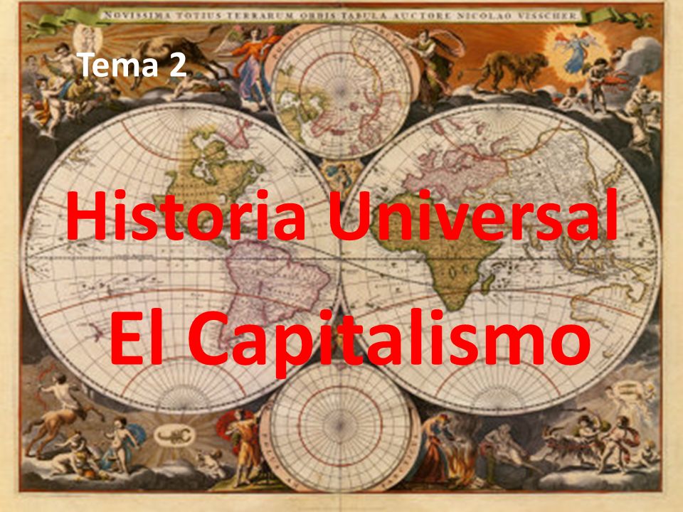 Tema 2 Historia Universal El Capitalismo