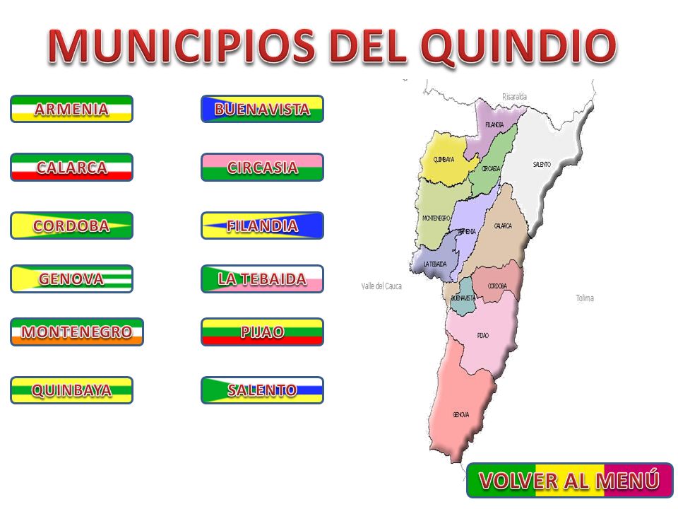 MUNICIPIOS DEL QUINDIO