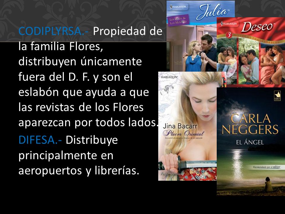 CODIPLYRSA.- Propiedad de la familia Flores, distribuyen únicamente fuera del D.