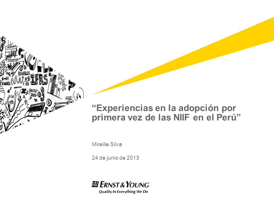 Experiencias en la adopción por primera vez de las NIIF en el Perú