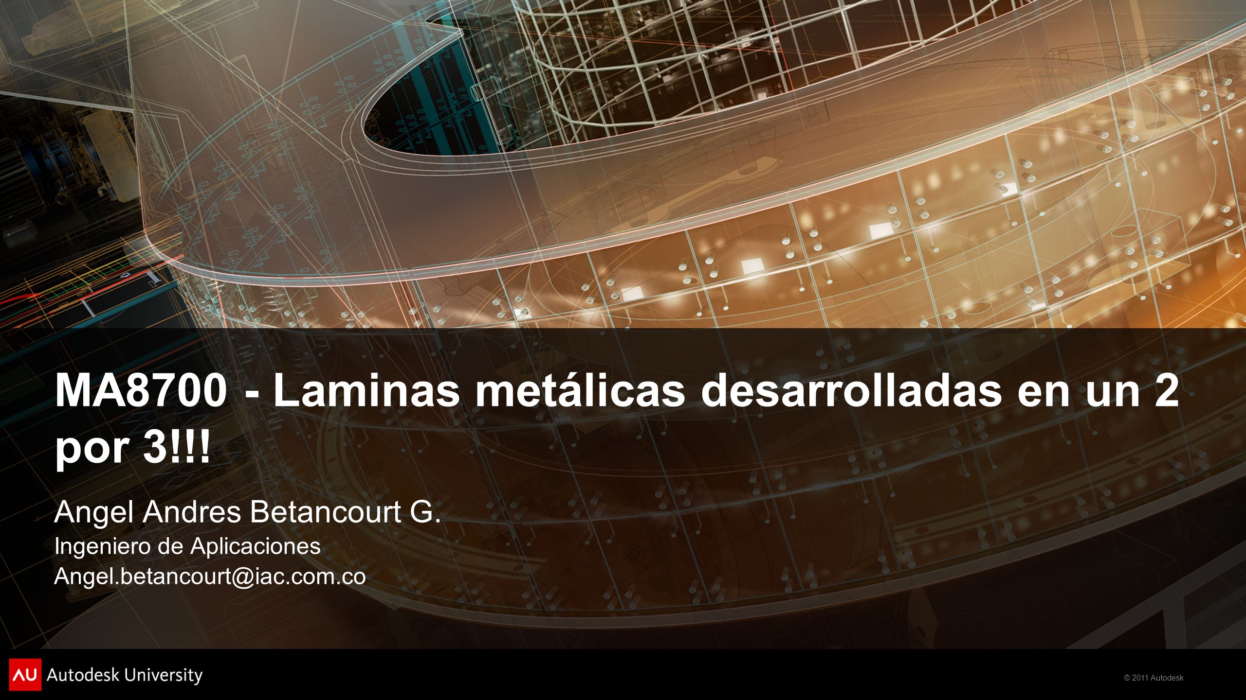 MA Laminas metálicas desarrolladas en un 2 por 3!!!