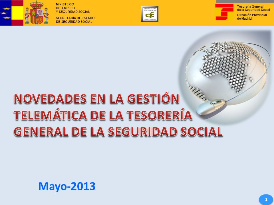 NOVEDADES EN LA GESTIÓN TELEMÁTICA DE LA TESORERÍA GENERAL DE LA SEGURIDAD SOCIAL