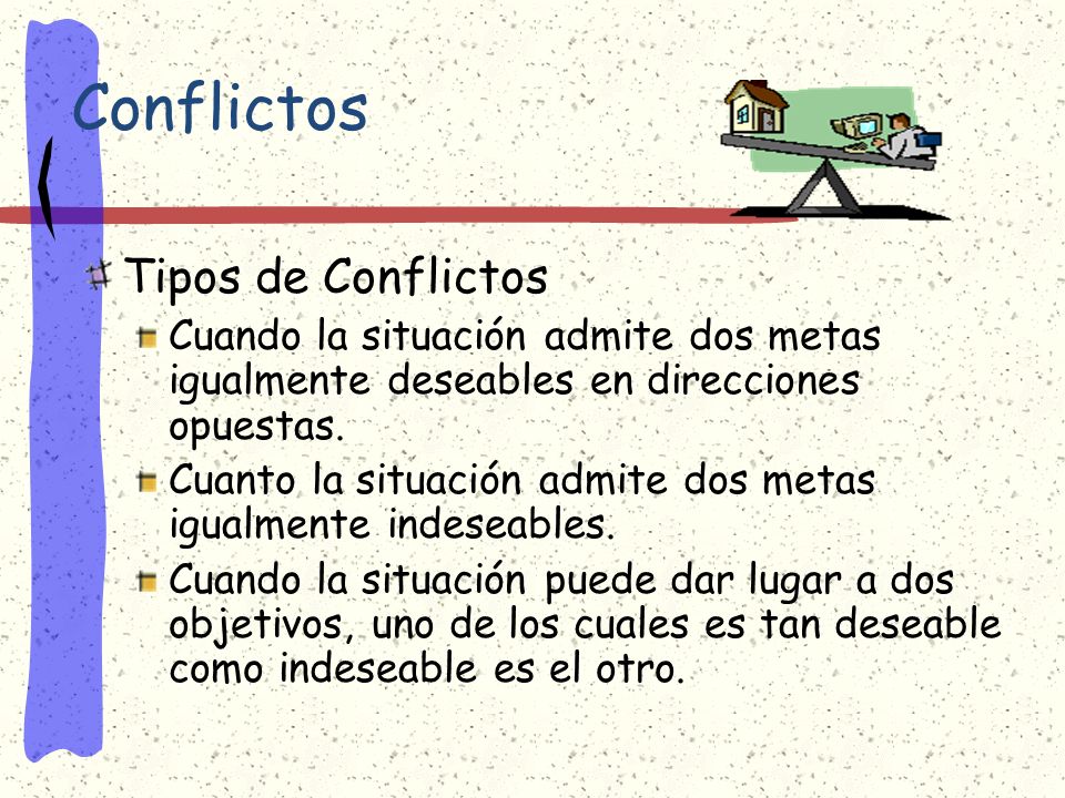 Conflictos Tipos de Conflictos