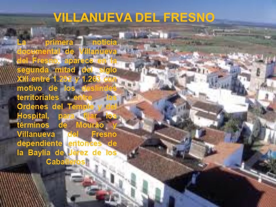 VILLANUEVA DEL FRESNO