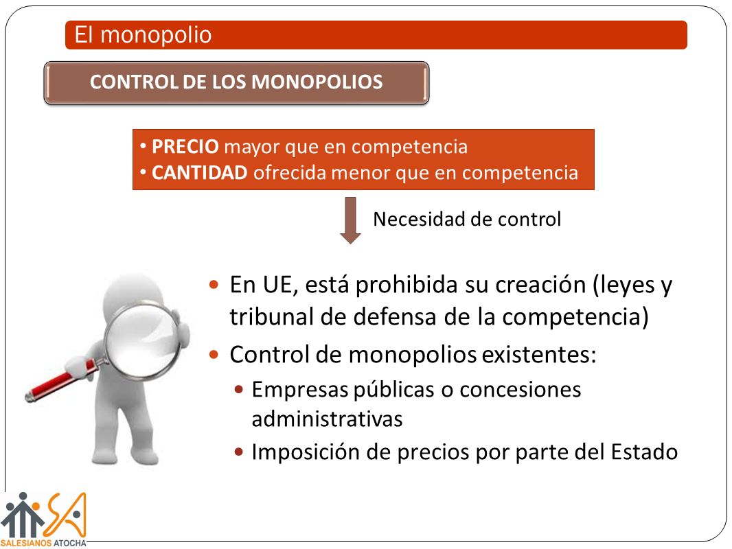 CONTROL DE LOS MONOPOLIOS