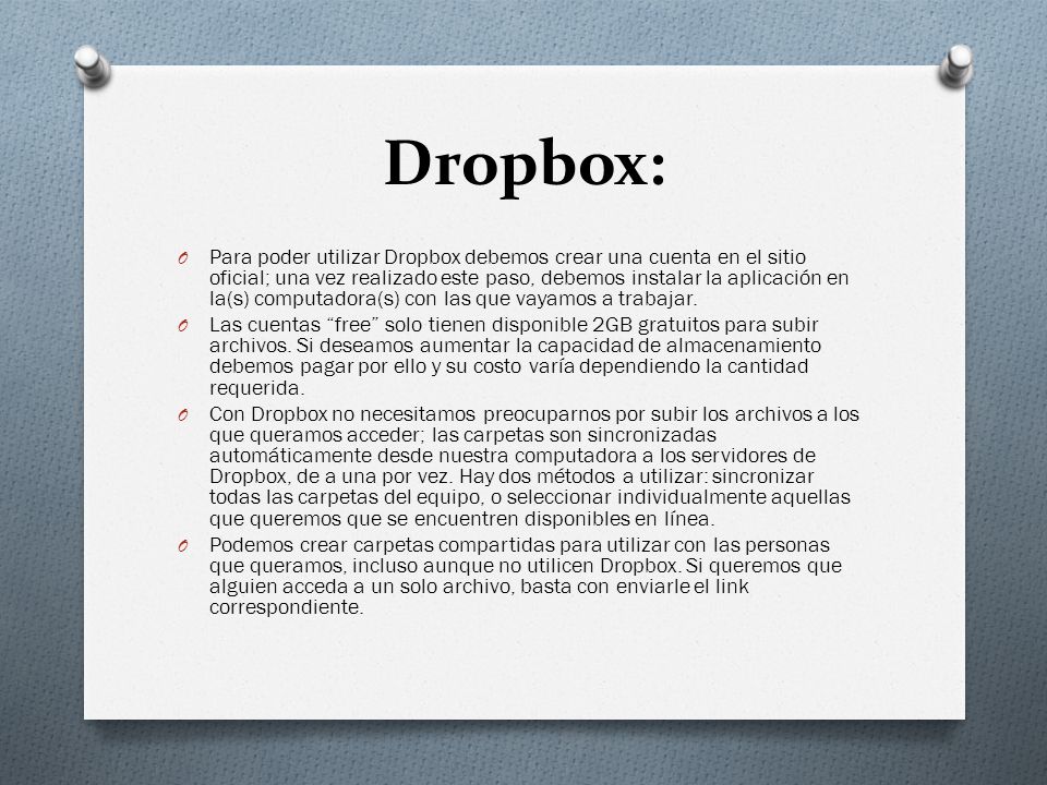 Dropbox:
