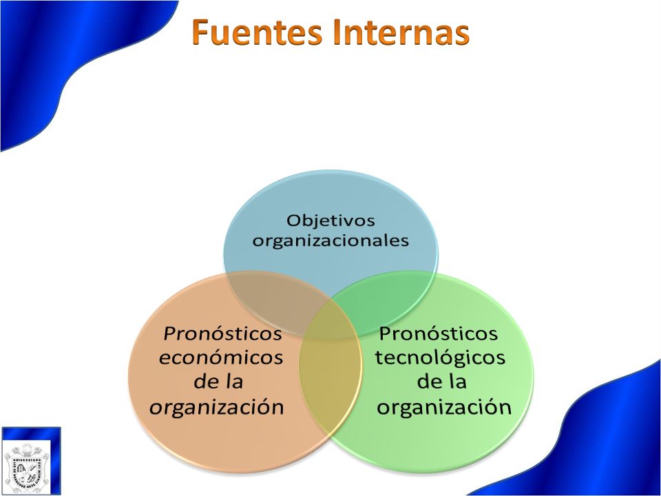 Fuentes Internas Objetivos organizacionales