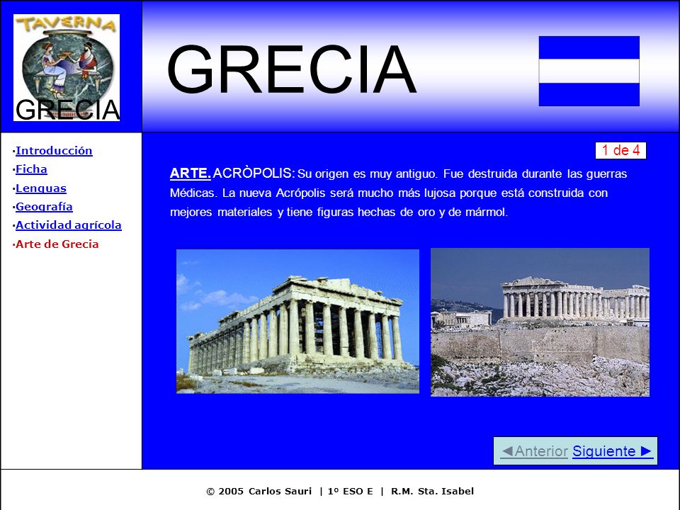 © 2005 Carlos Sauri | 1º ESO E | R.M. Sta. Isabel