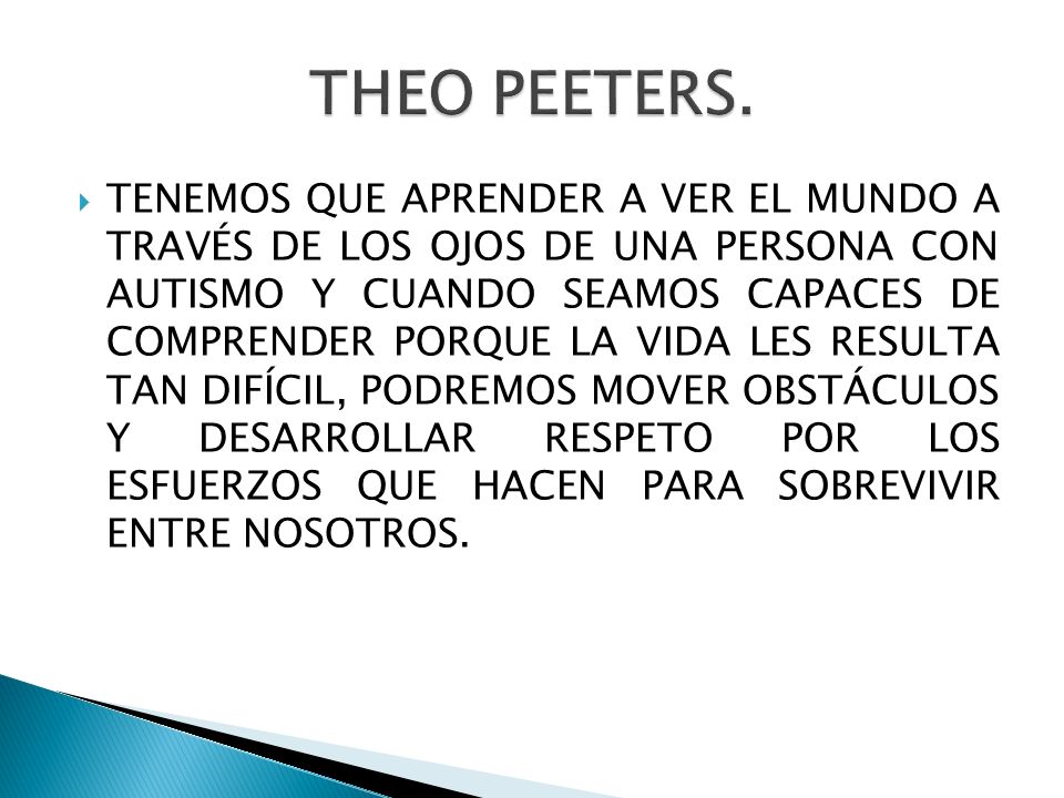 THEO PEETERS.