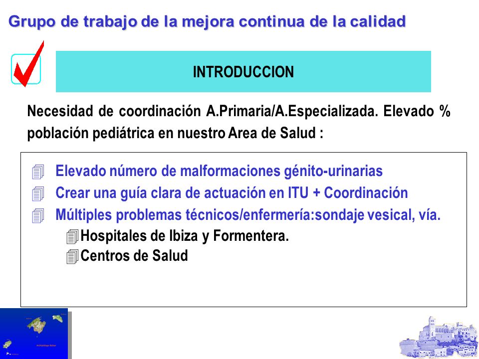 Grupo de trabajo de la mejora continua de la calidad