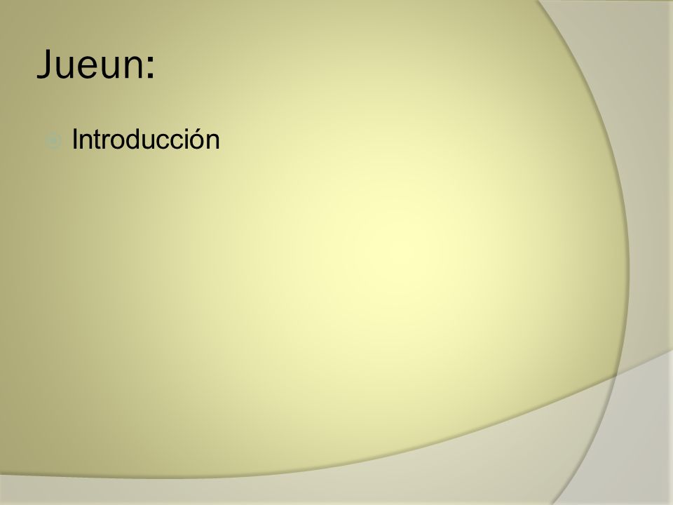 Jueun: Introducción