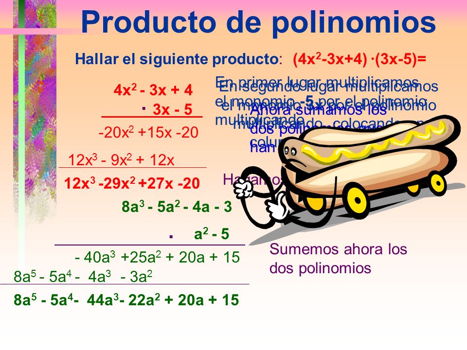Producto de polinomios