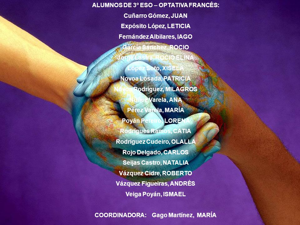 ALUMNOS DE 3º ESO – OPTATIVA FRANCÉS: Cuñarro Gómez, JUAN