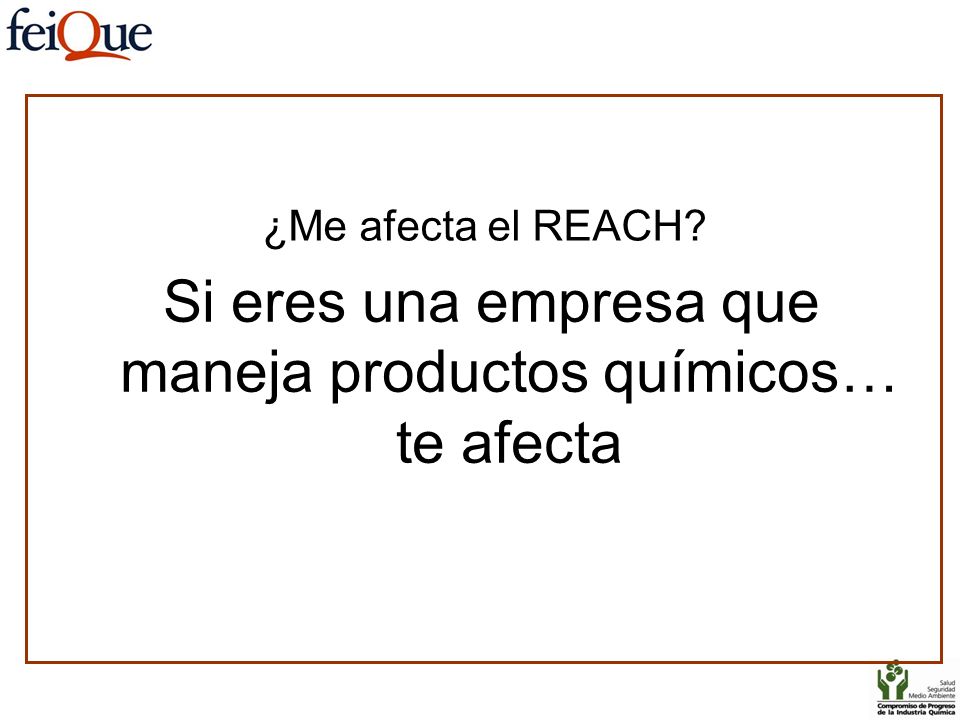 Si eres una empresa que maneja productos químicos… te afecta