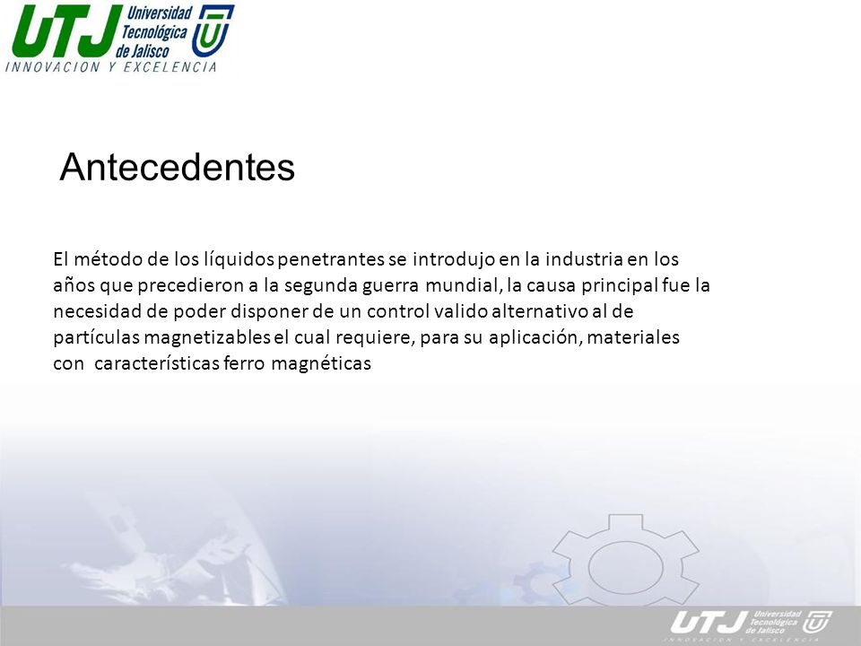Antecedentes