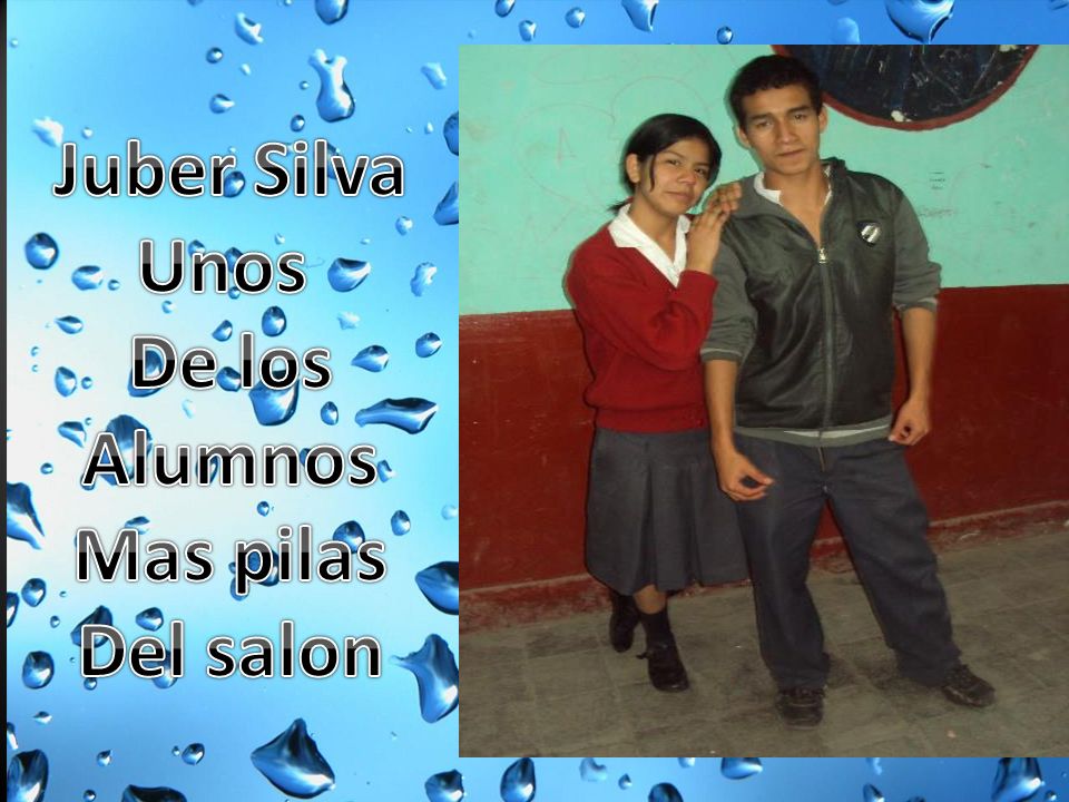 Juber Silva Unos De los Alumnos Mas pilas Del salon
