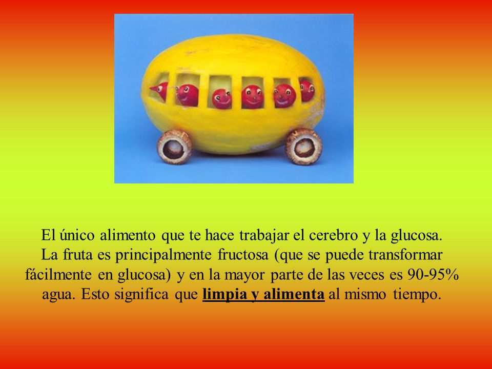 El único alimento que te hace trabajar el cerebro y la glucosa.