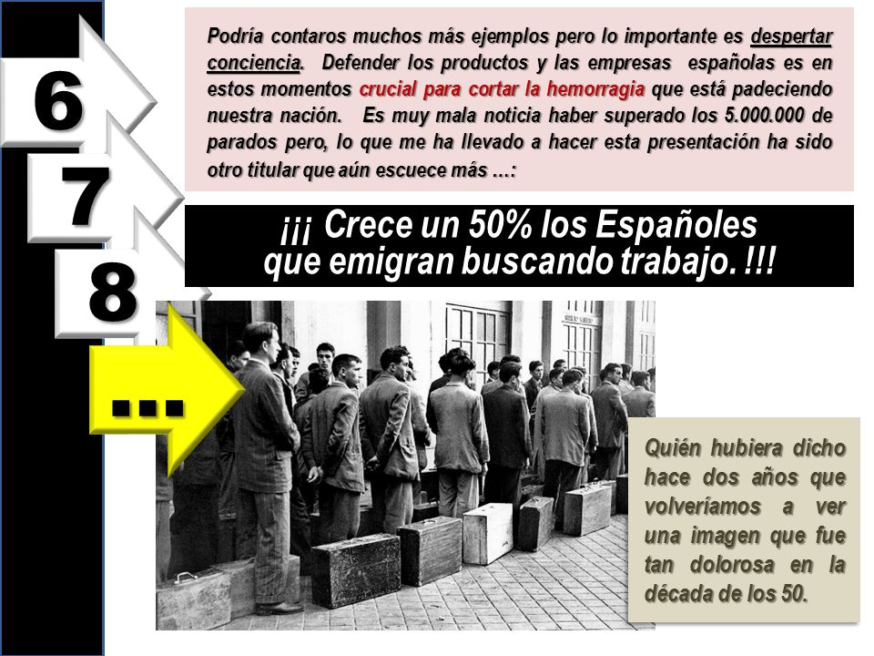 ¡¡¡ Crece un 50% los Españoles que emigran buscando trabajo. !!!