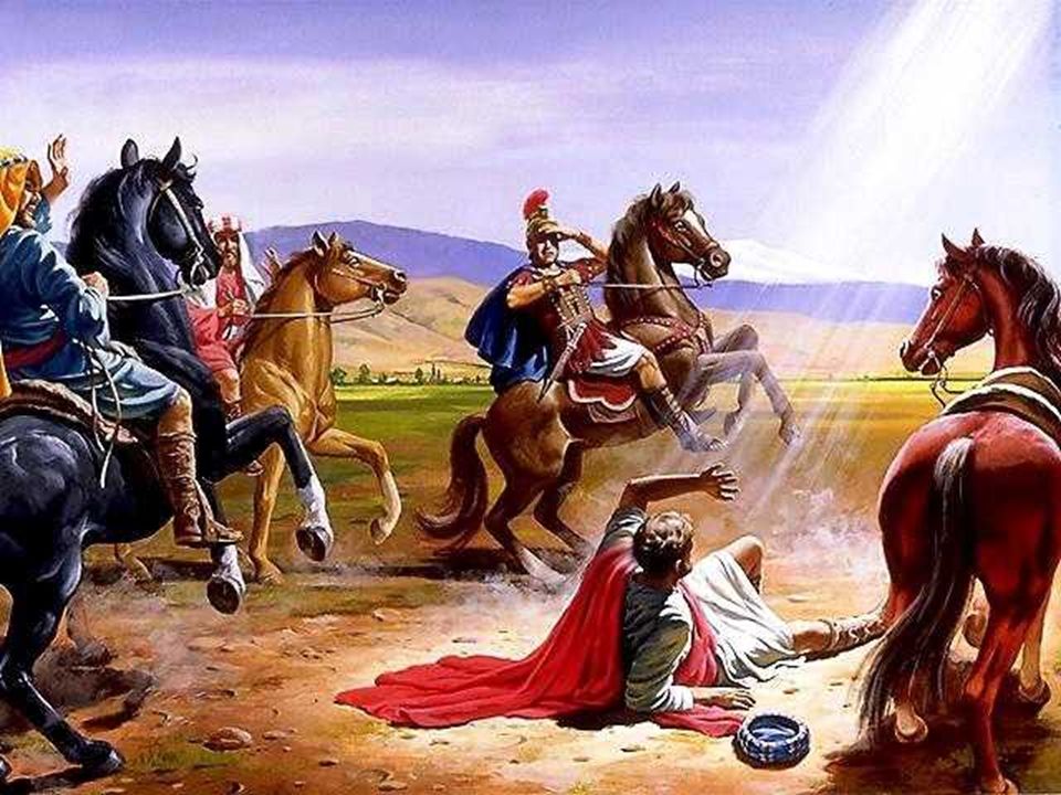 SAN PABLO llega a Jesús por un camino diferente.
