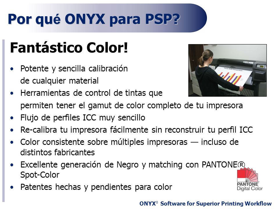 Por qué ONYX para PSP Fantástico Color!