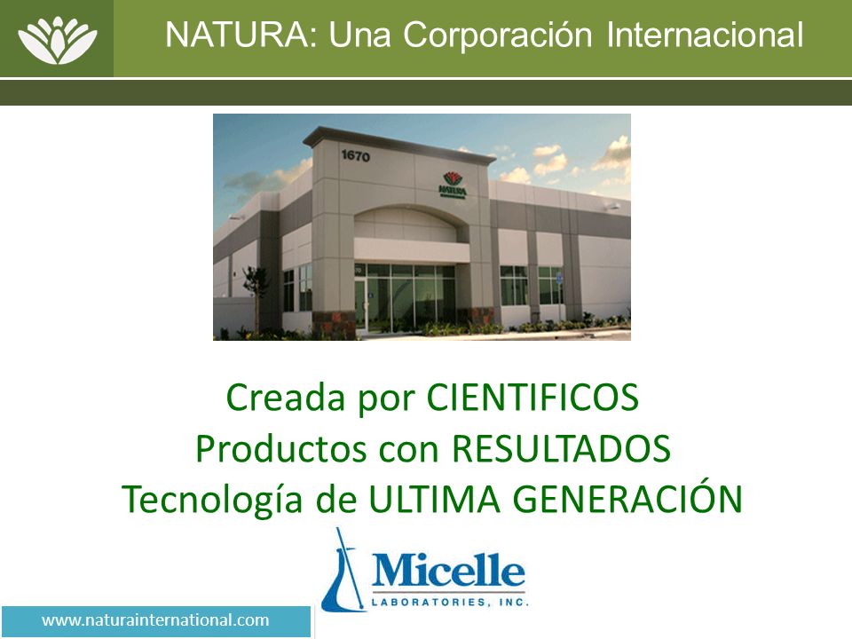 Creada por CIENTIFICOS Productos con RESULTADOS