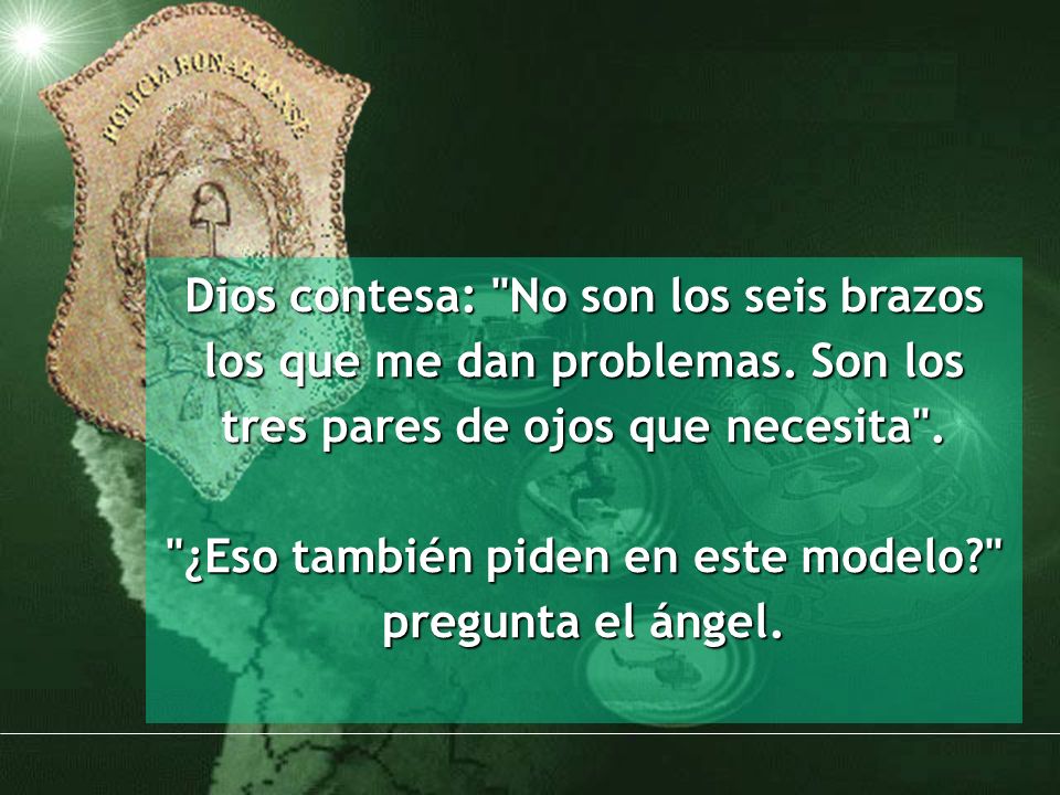 Dios contesa: No son los seis brazos los que me dan problemas