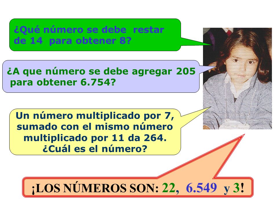 Un número multiplicado por 7, sumado con el mismo número