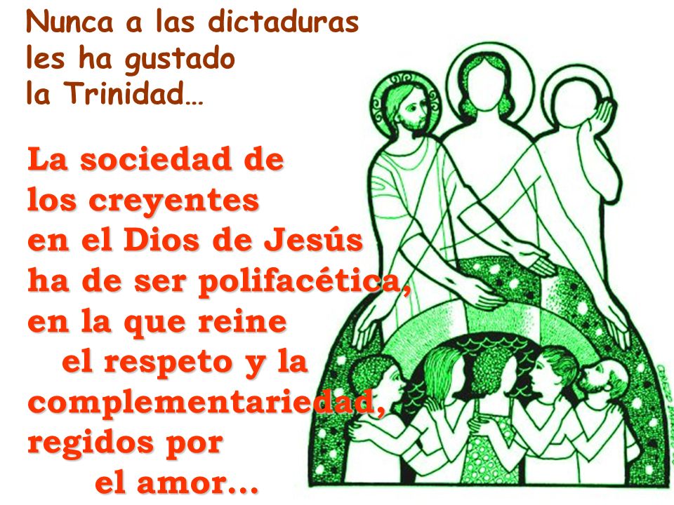 La sociedad de los creyentes en el Dios de Jesús