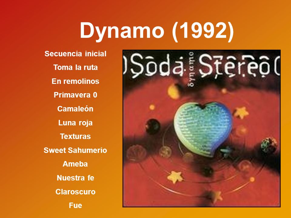 Dynamo (1992) Secuencia inicial Toma la ruta En remolinos Primavera 0