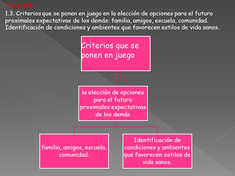 familia, amigos, escuela, comunidad.