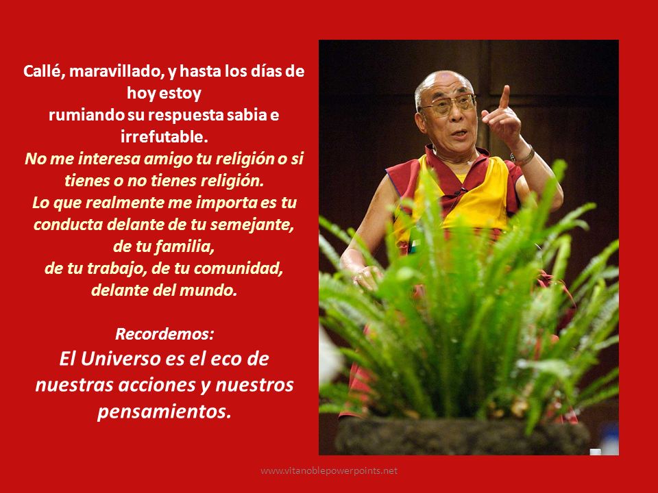 El Universo es el eco de nuestras acciones y nuestros pensamientos.