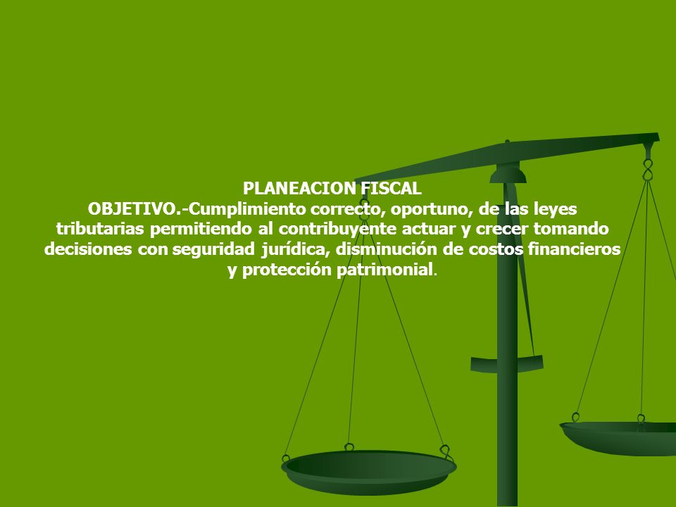PLANEACION FISCAL