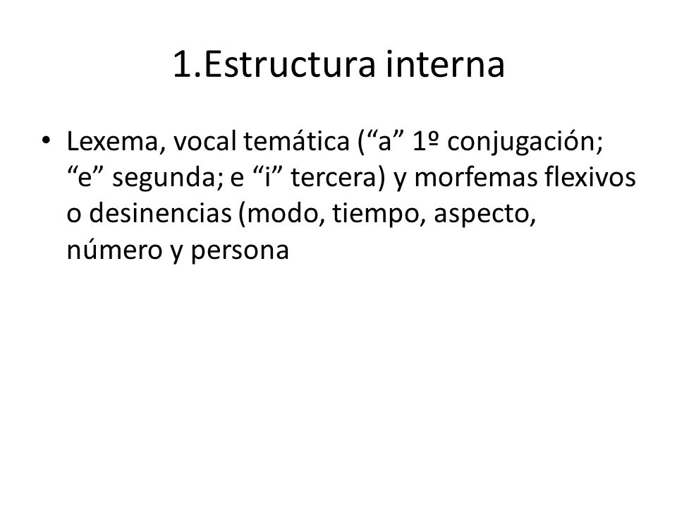 1.Estructura interna