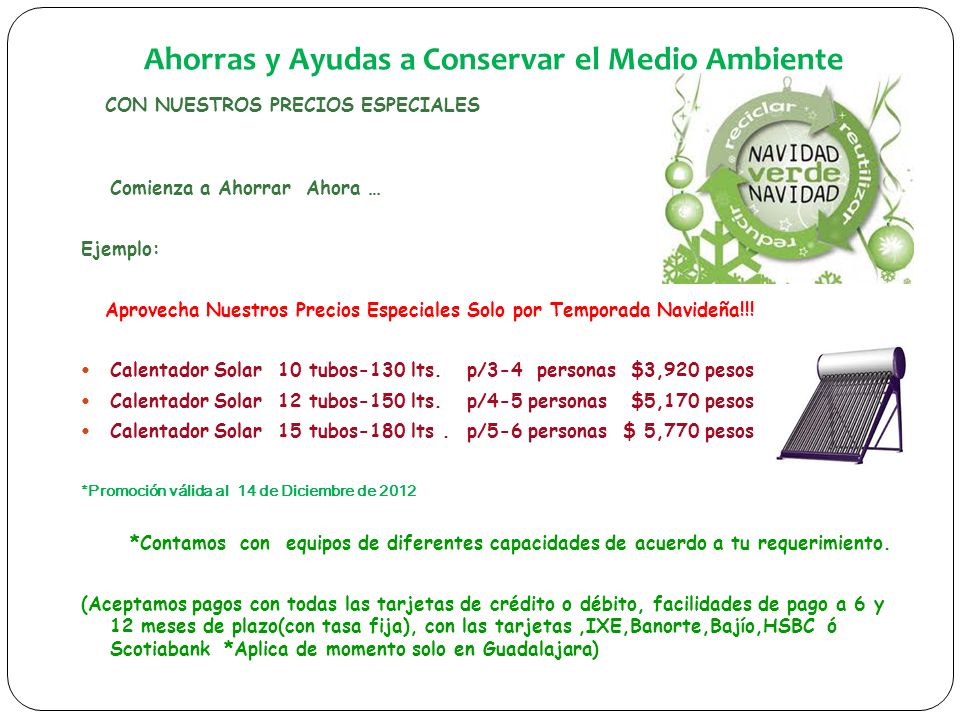 Ahorras y Ayudas a Conservar el Medio Ambiente