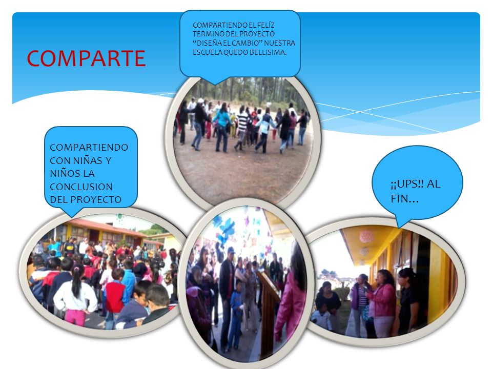 COMPARTIENDO EL FELÍZ TERMINO DEL PROYECTO DISEÑA EL CAMBIO NUESTRA ESCUELA QUEDO BELLISIMA.