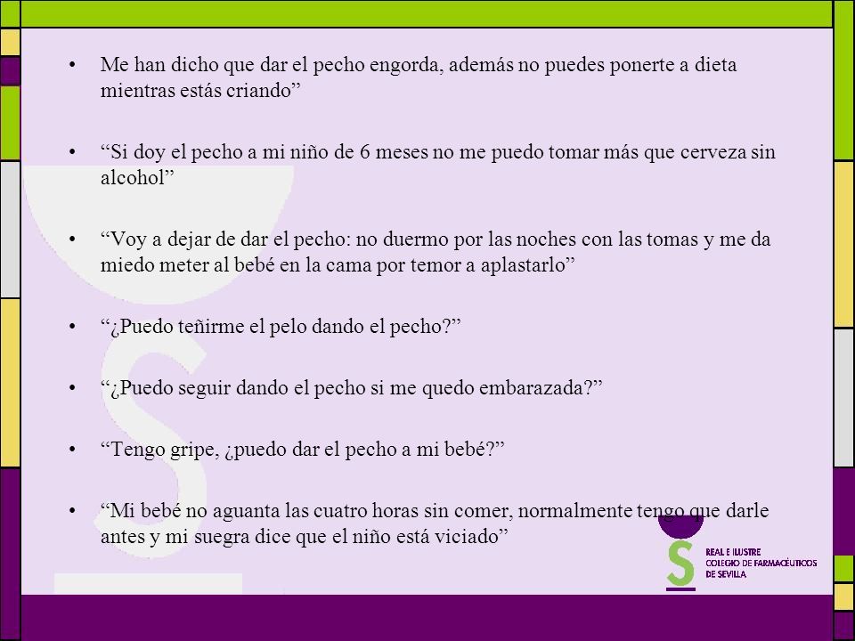 Me han dicho que dar el pecho engorda, además no puedes ponerte a dieta mientras estás criando
