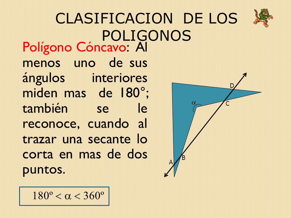 CLASIFICACION DE LOS POLIGONOS
