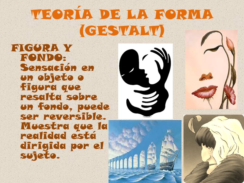 TEORÍA DE LA FORMA (GESTALT)