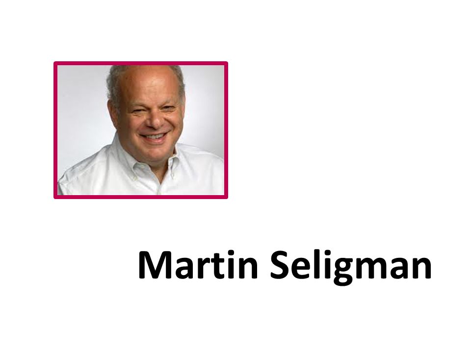 Martin Seligman
