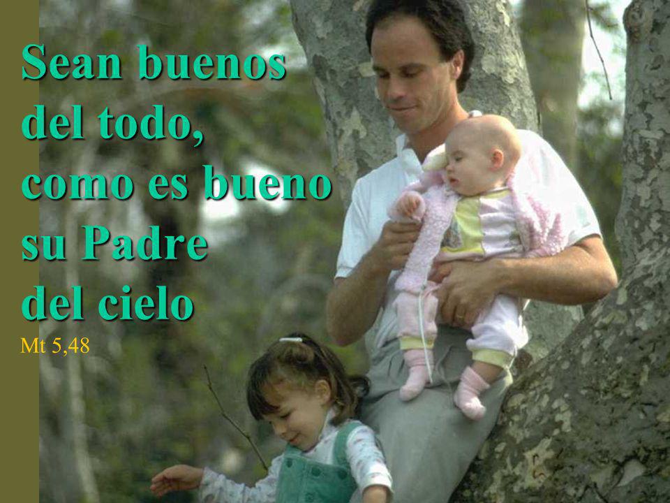 Sean buenos del todo, como es bueno su Padre del cielo Mt 5,48