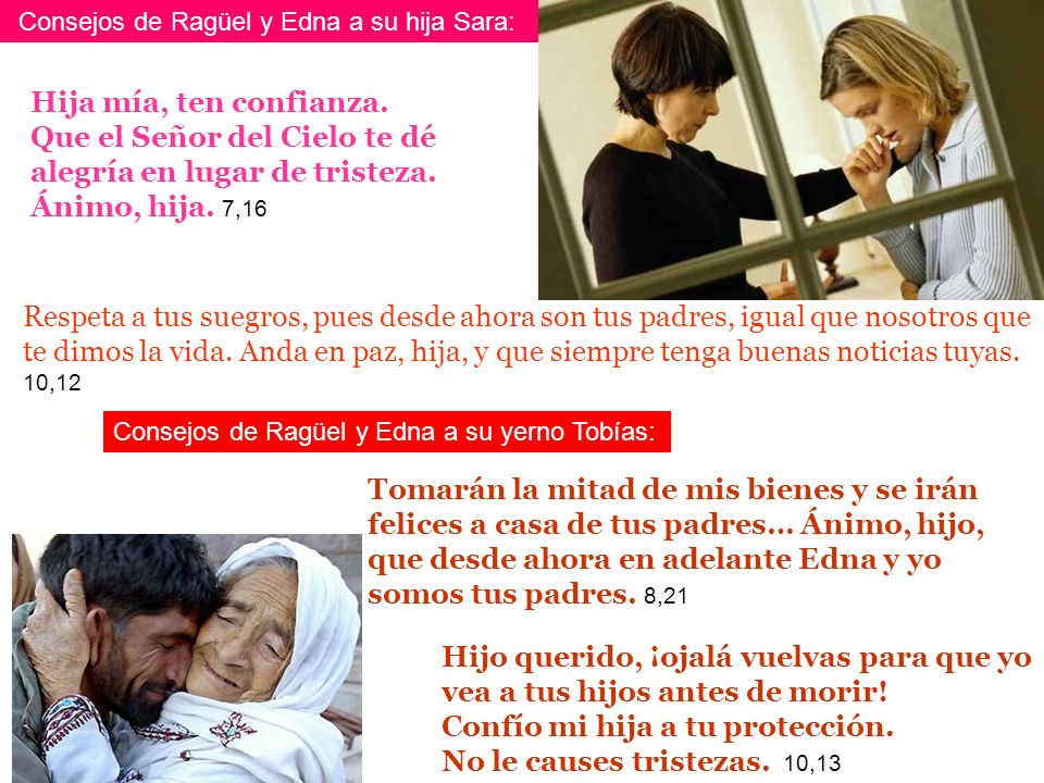 Que el Señor del Cielo te dé alegría en lugar de tristeza.