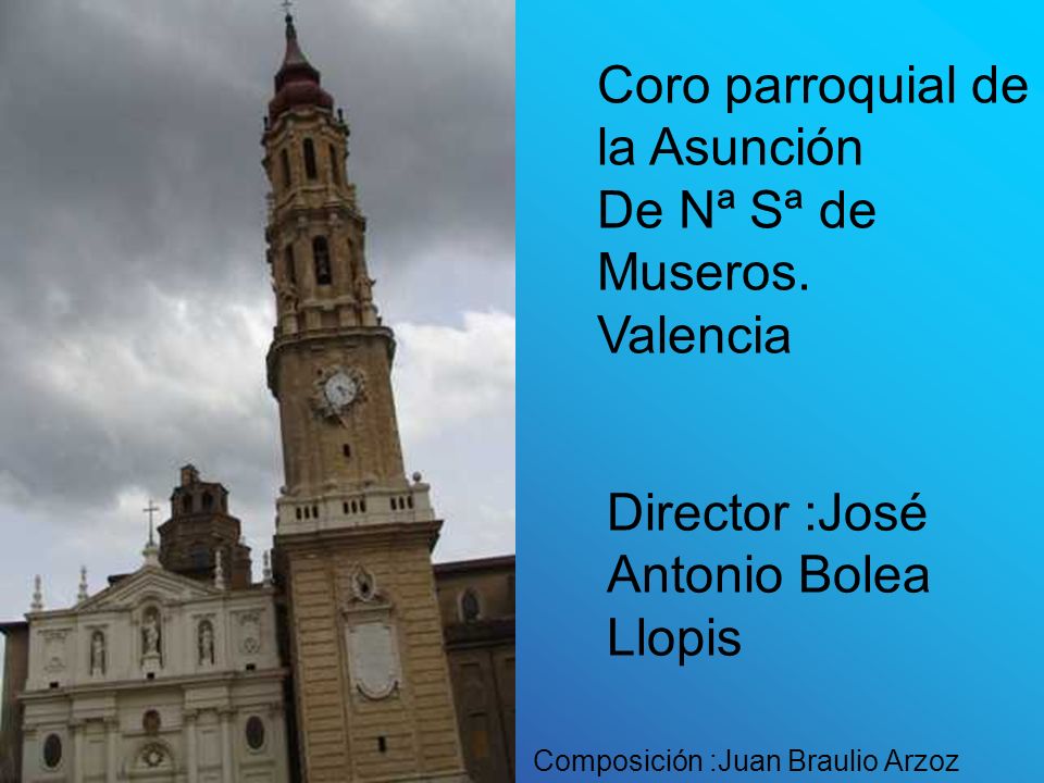 Coro parroquial de la Asunción De Nª Sª de Museros. Valencia