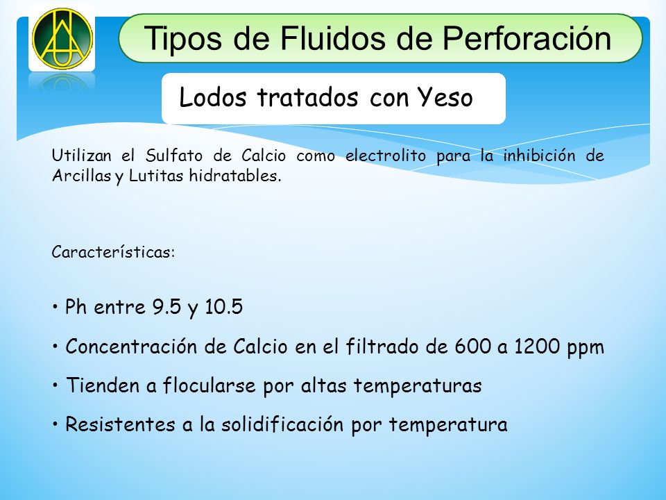 Tipos de Fluidos de Perforación