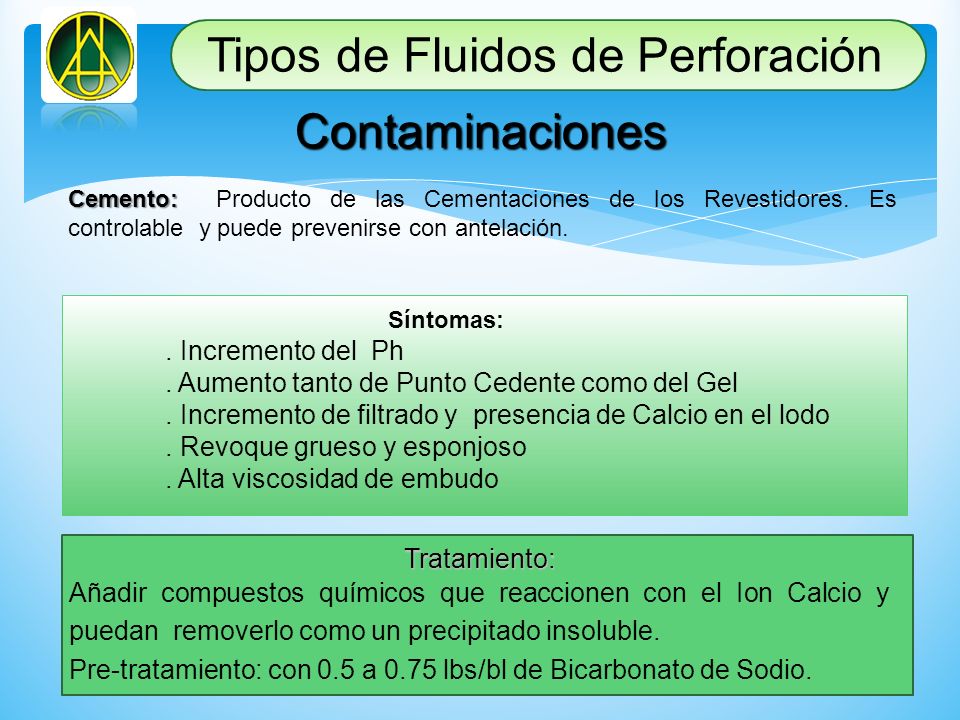 Tipos de Fluidos de Perforación