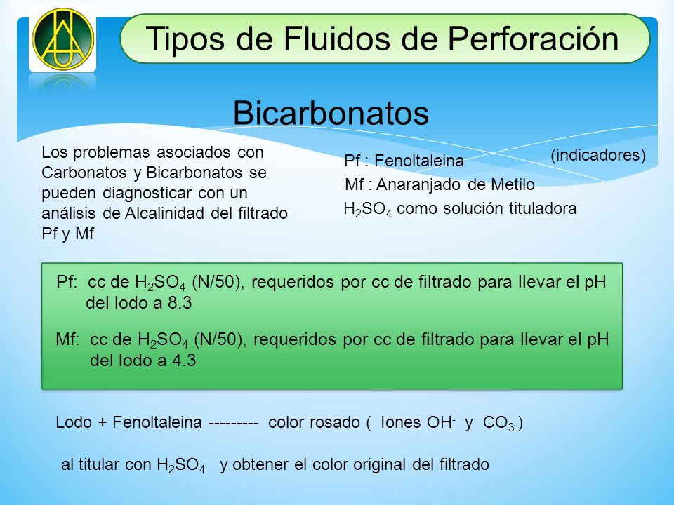Tipos de Fluidos de Perforación