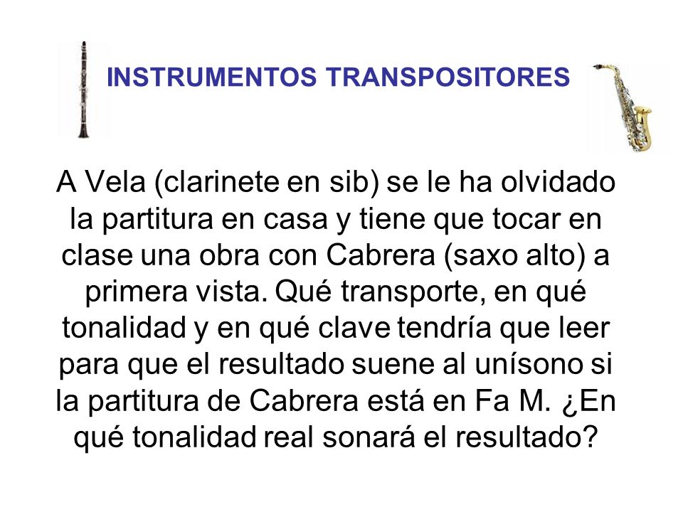 INSTRUMENTOS TRANSPOSITORES